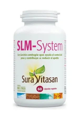 Slm System 60 vegetable capsules Sura Vitasan Crafted
