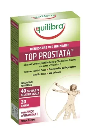 Top Prostata 40 softgels Equilibra Authentic