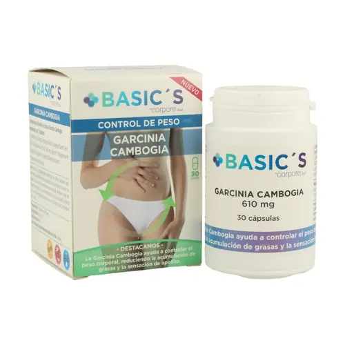 Secure Checkout Garcinia Cambogia 30 capsules of 610mg Corpore Basic‘s