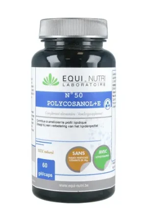 Polycosanol + vit E 60 capsules Equi-nutri Brand New