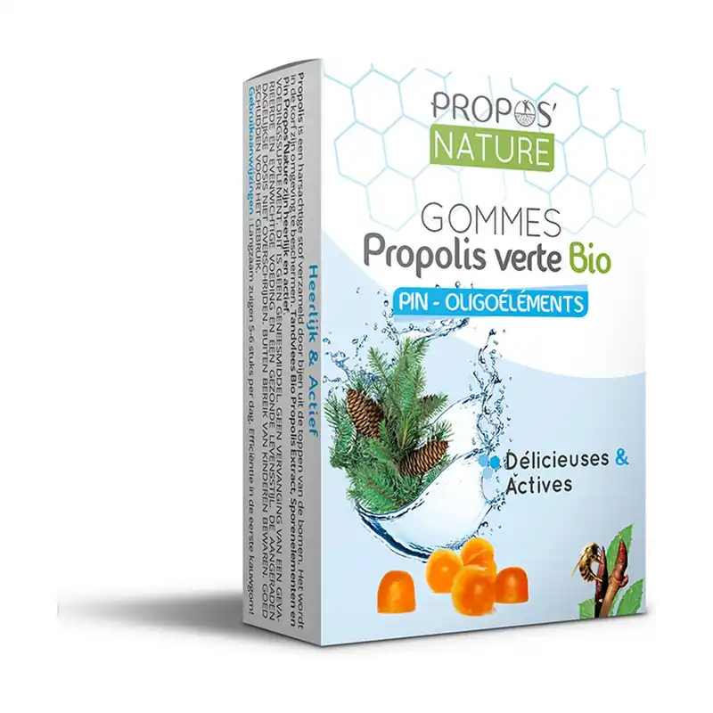 Propolis trace element and pine gums 45 g Propos Nature Latest