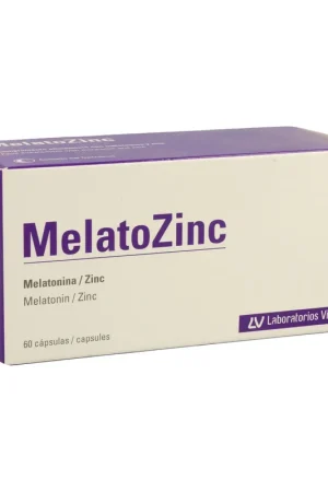 MelatoZinc (Melatonin and Zinc) 60 capsules Laboratorios Viñas Best Price