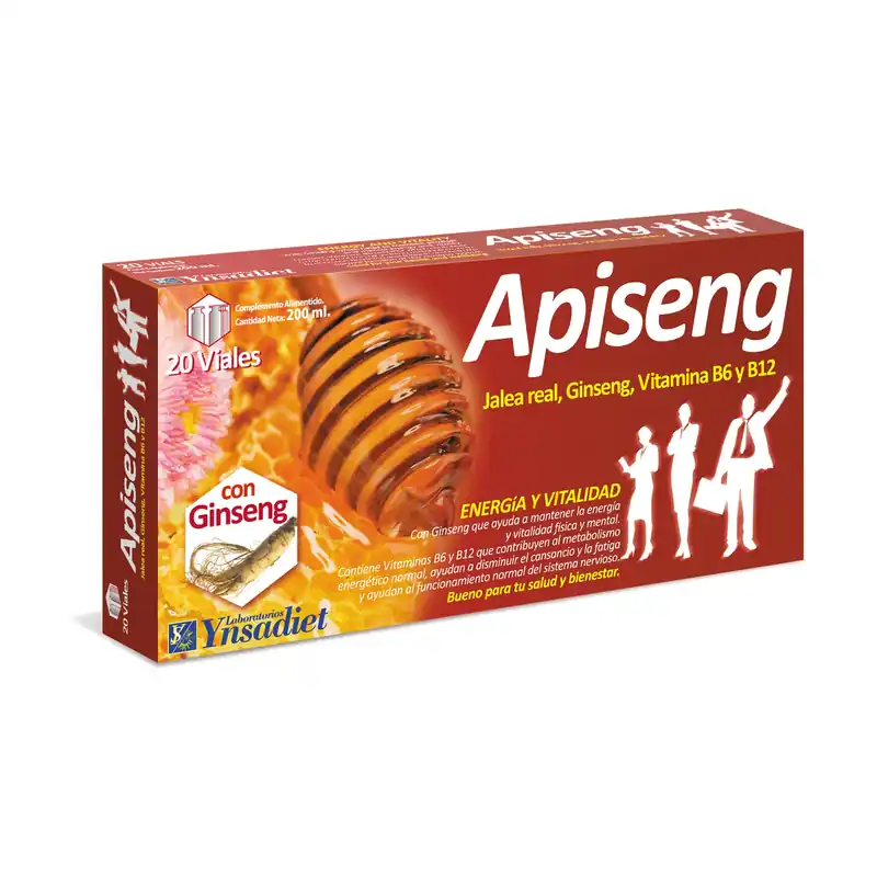 Apiseng Jelly and Ginseng 20 vials Ynsadiet Luxury