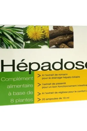 Get Yours Hepadose BIO 20 ampoules Physio-Concept