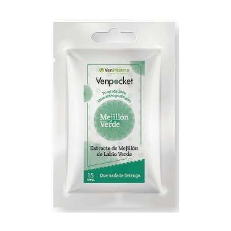 While Supplies Last Venpocket Green Mussel 15 tablets Venpharma