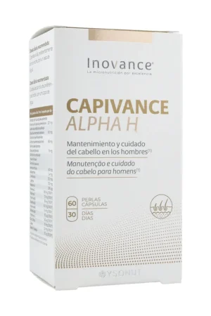 Capivance Alpha H anti-hair loss 60 capsules Inovance Fresh Stock