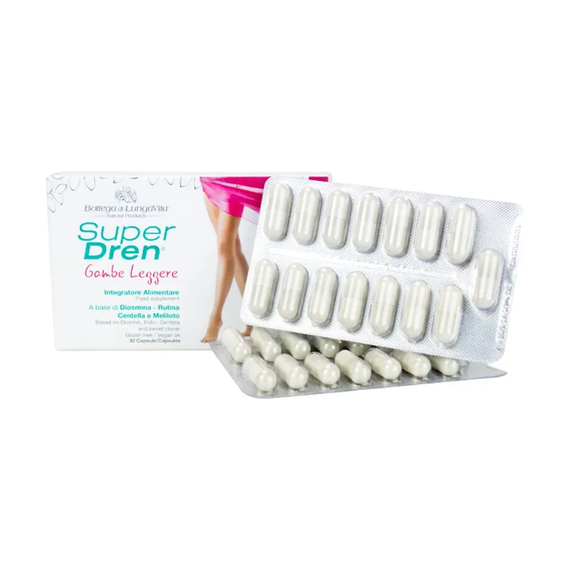 Fan Favorite Decongestant and Draining Capsules 30 capsules Bottega di Lungavita