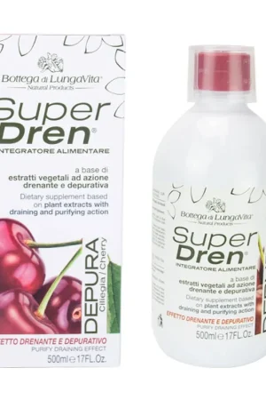 Detox Syrup with Cherries 500 ml Bottega di Lungavita Bargain
