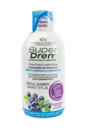 Detox Light Syrup with Blueberries 500 ml Bottega di Lungavita Hot Picks