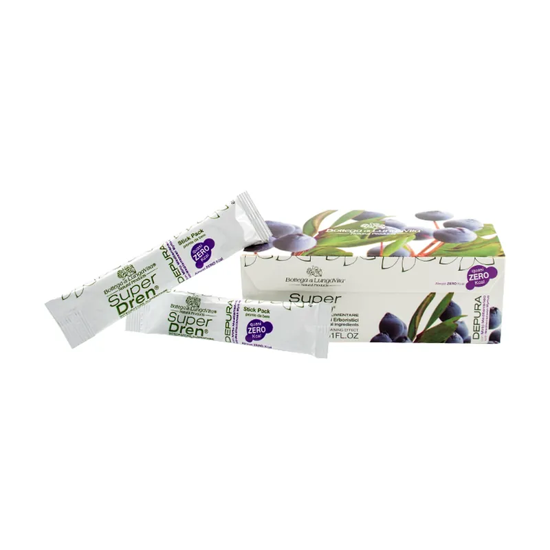 Mega Sale Super Drain with myrtile 14 packets Bottega di Lungavita