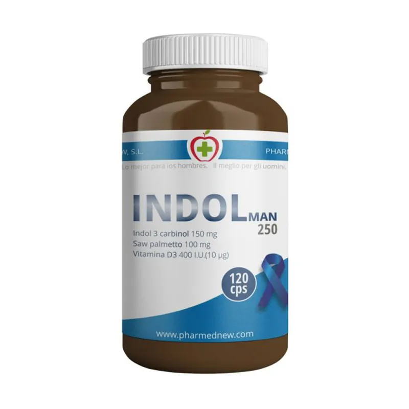 Shop Now Indole Man 250 120 capsules Pharmed New