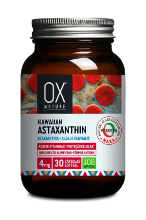 Best Seller Natural Hawaiian Astaxanthin 30 softgels of 4mg Ox Nature