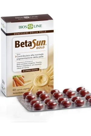 BetaSun Gold 60 vegetable capsules BiosLine Best Price