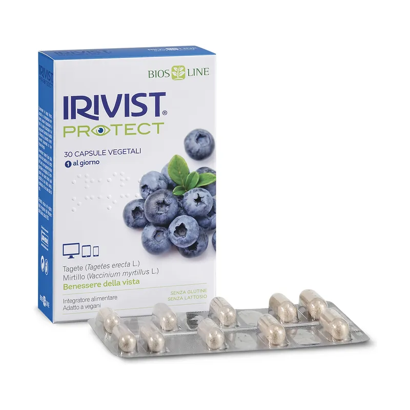 Irivist protect (eyes) 30 vegetable capsules BiosLine Hassle-Free Returns