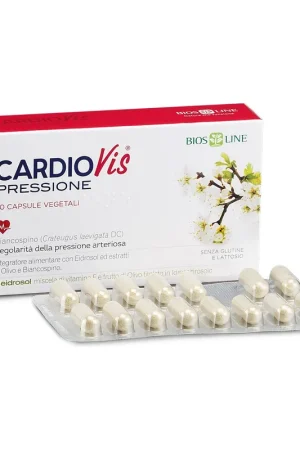 Limited Time CardioVis blood pressure 30 vegetable capsules BiosLine