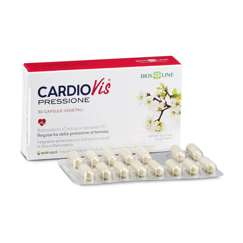 Limited Time CardioVis blood pressure 30 vegetable capsules BiosLine