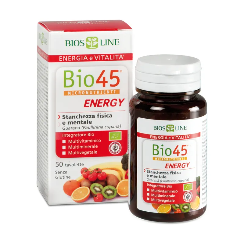 Best Price Bio 45 Energy 50 tablets BiosLine
