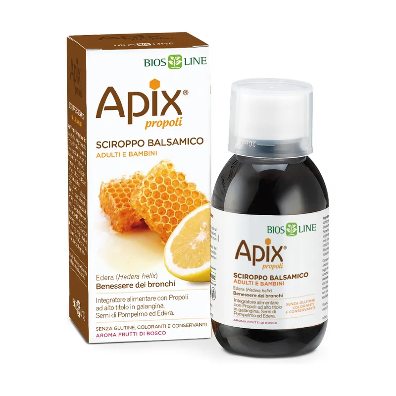 Apix Propoli Balsamic syrup 150 ml BiosLine Super Sale