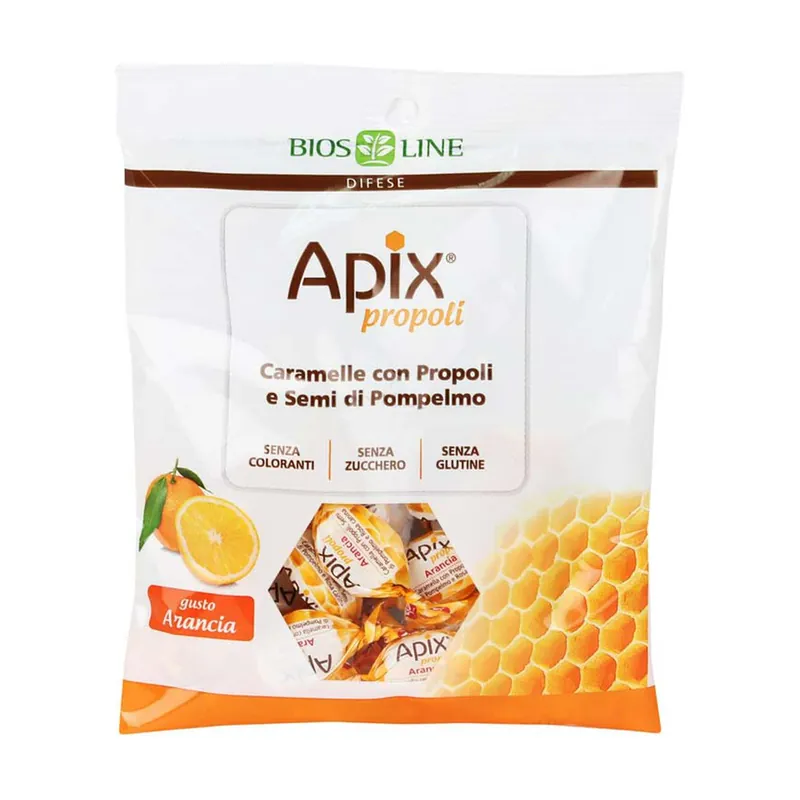 Apix Propoli Orange candy 50 g BiosLine Same Day Shipping