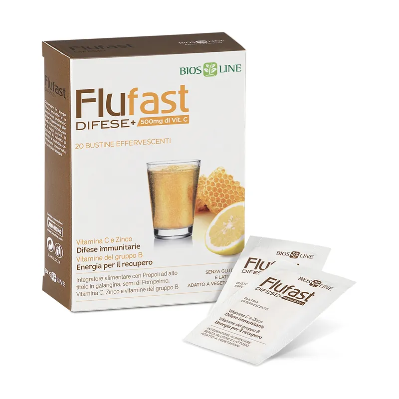 Apix FluFast defenses+ (Vit. C) 20 effervescent tablets BiosLine Express Delivery