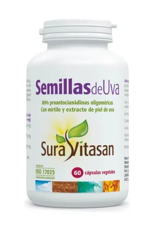 Cheap Grape Seeds 60 vegetable capsules Sura Vitasan