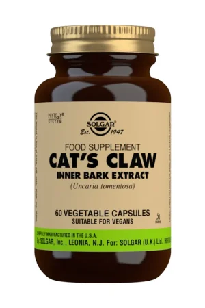 Cat‘s Claw 60 vegetable capsules Solgar Latest