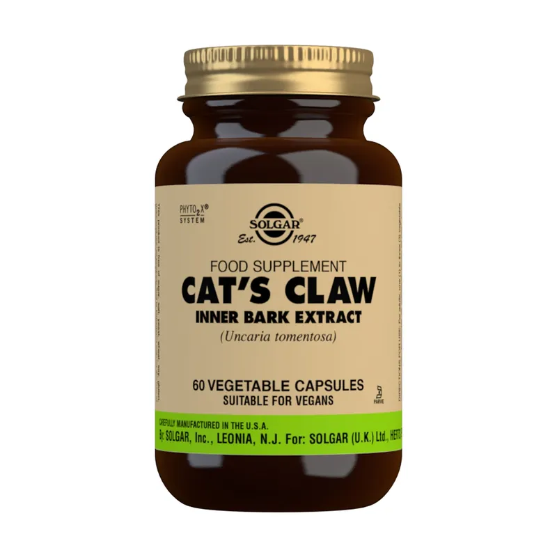 Cat‘s Claw 60 vegetable capsules Solgar Latest