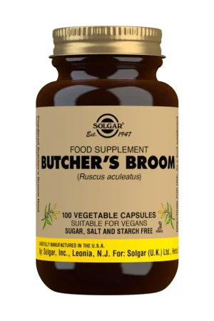Butcher‘s-broom 100 capsules of 520mg Solgar Place Order