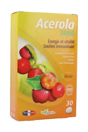 Acerola 1000 30 tablets Orthonat Certified