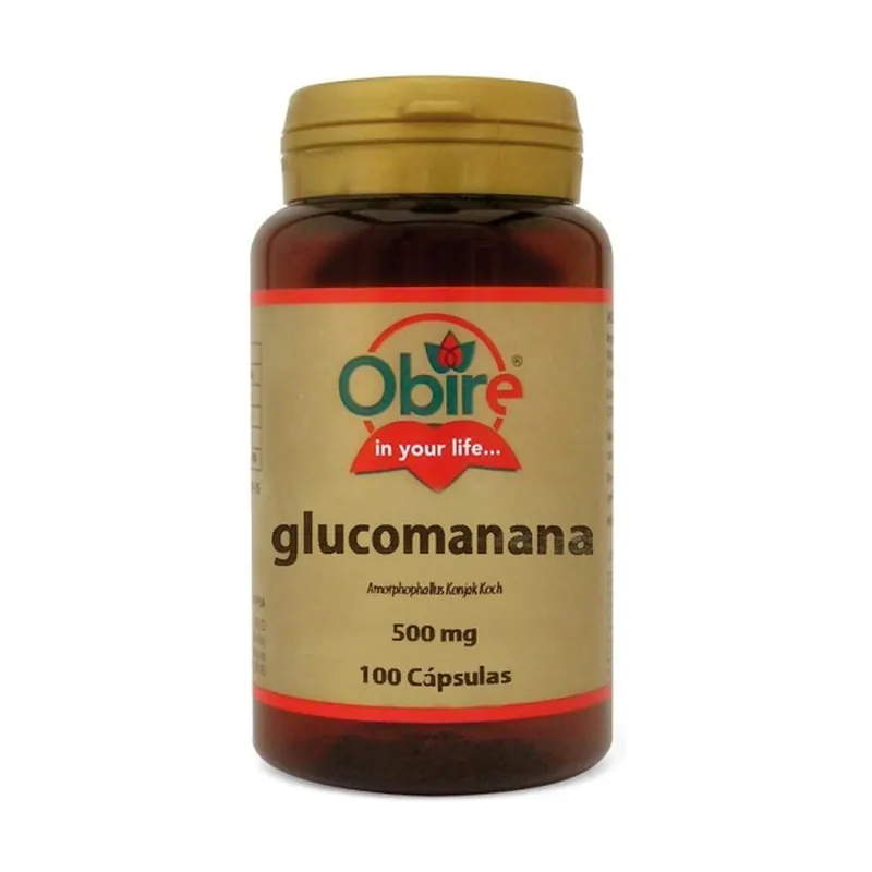 Buy Today Glucomannan 100 capsules of 500mg Obire