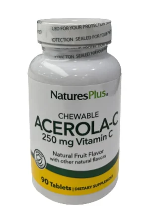 Buy Today Acerola-C Complex 90 chewable tablets of 250mg Natures Plus