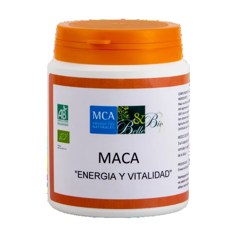 Maca Bio 200 tablets MCA Productos Naturales Certified