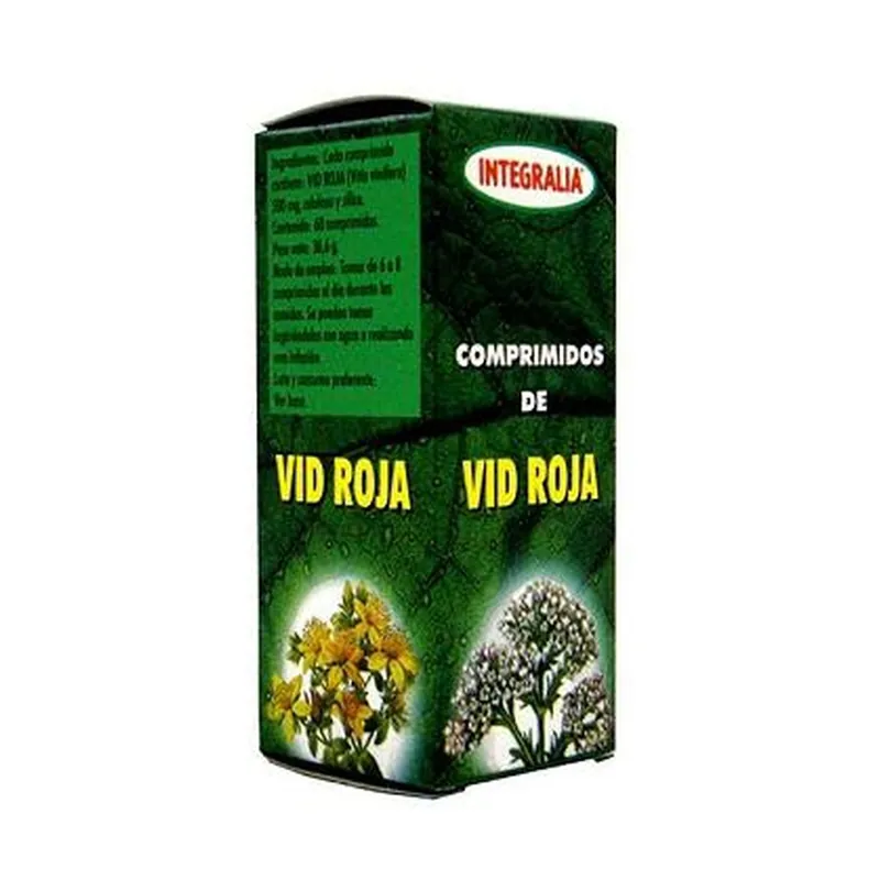 Red Vine 60 tablets of 500mg Integralia Factory Price