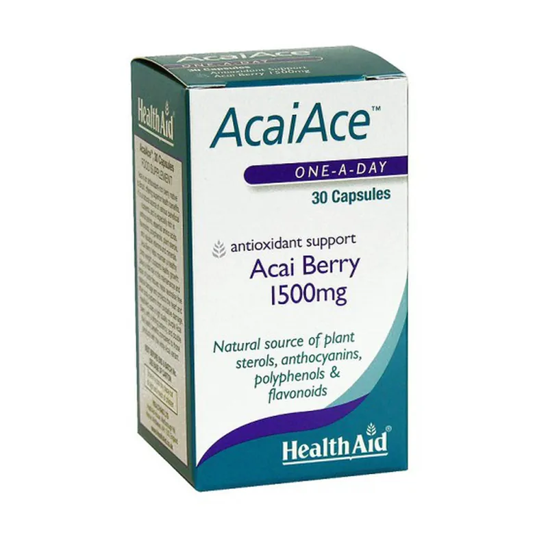 Acaiace Acai Berry 30 capsules Health Aid Top Rated