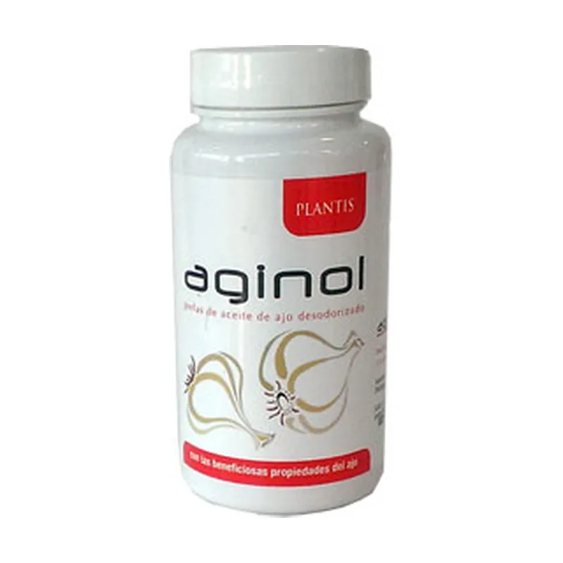 Aginol (Deodorized Garlic Oil) 110 capsules Plantis Fresh Stock