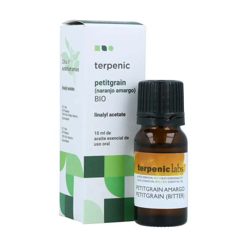 Premium Petitgrain Essential Oil Bio 10 ml of essential oil Terpenic