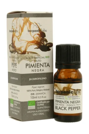Black Pepper Essential Oil 10 ml of essential oil Terpenic Limited Offer