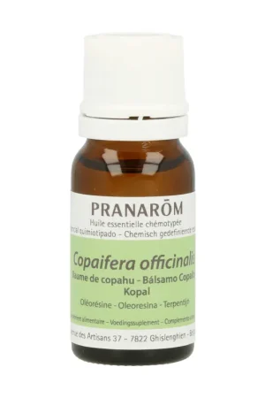 Copaiba Balsam essential oil 10 ml of essential oil Pranarom Professional Grade