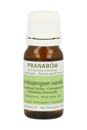 Affordable Citronella Ceylan Essential Oil 10 ml of essential oil Pranarom