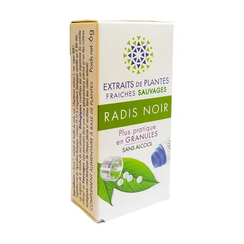 Wild black radish fresh plant extract 130 granules Kosmeo Latest