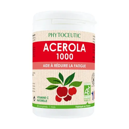 Acerola 1000 Bio 28 tablets Phytoceutic Luxury