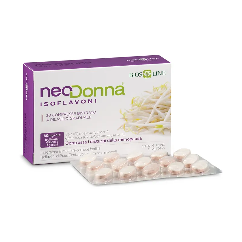 Limited Offer Neodonna Isoflavones 60 tablets BiosLine