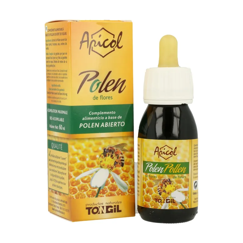 Apicol Flower Pollen 60 ml Tongil Certified