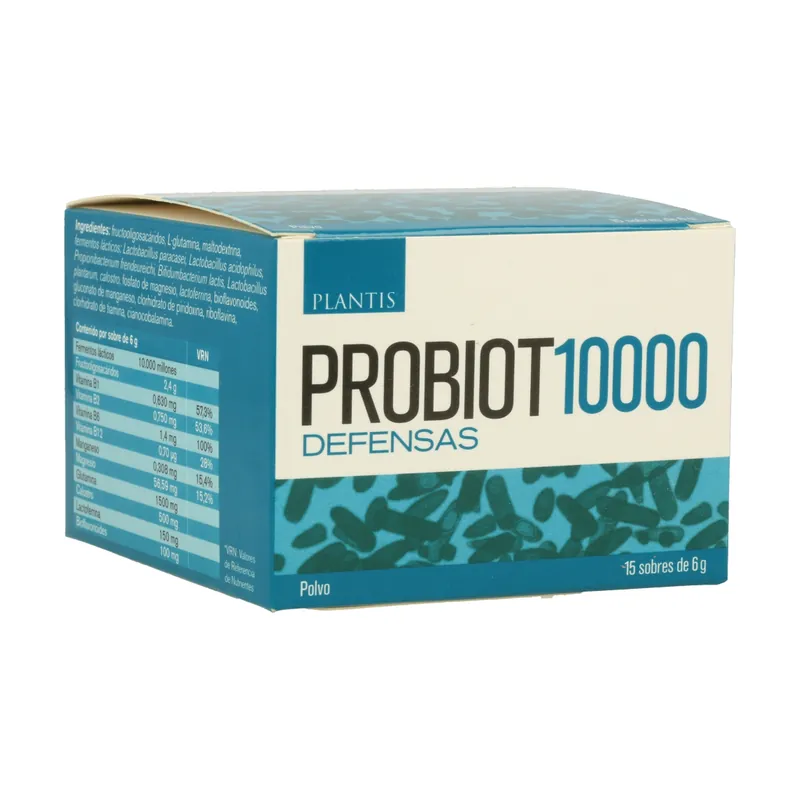 Probiot 10000 (Defenses) 15 packets of 6g Plantis Luxury