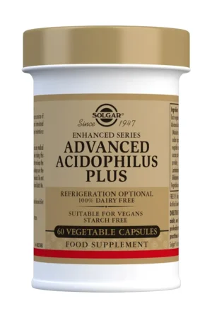 Budget Acidophilus plus advanced vegan probiotic 60 vegetable capsules Solgar