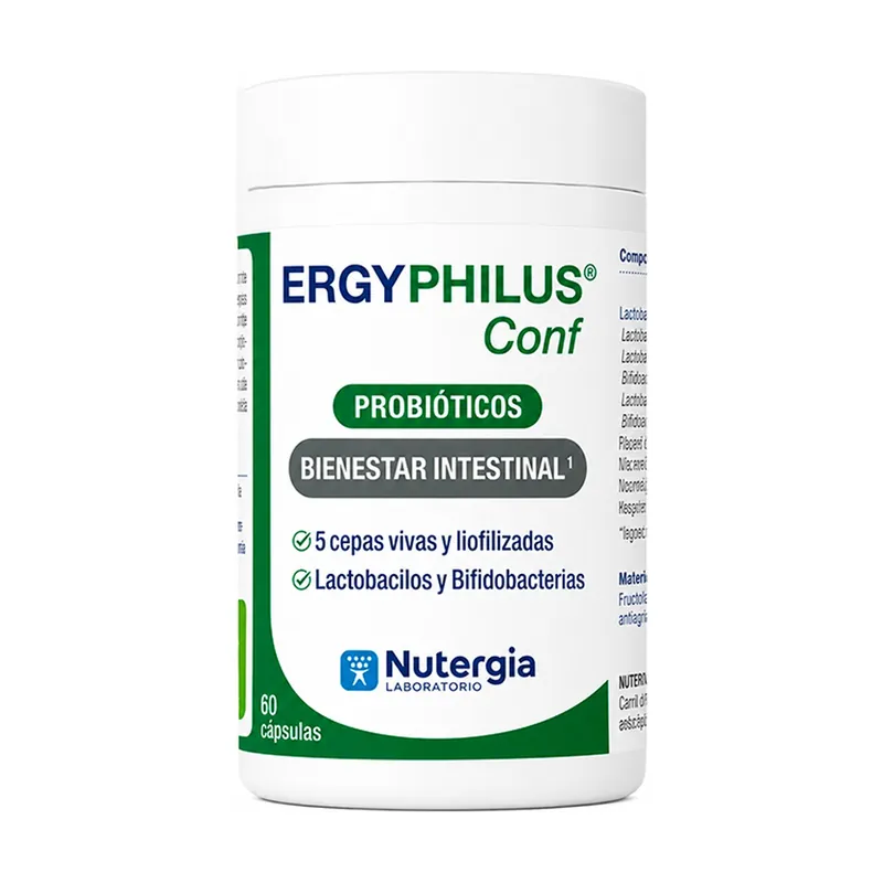 Ergyphilus comfort digestion and gases 60 capsules Nutergia Mega Sale