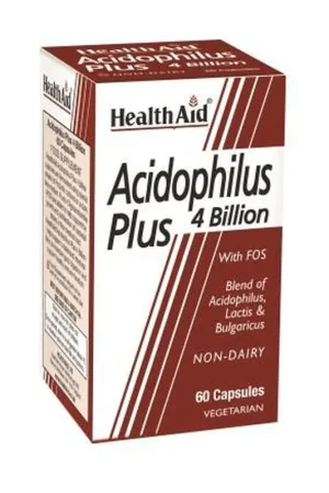 Acidophilus plus 4 billion 60 capsules Health Aid Place Order