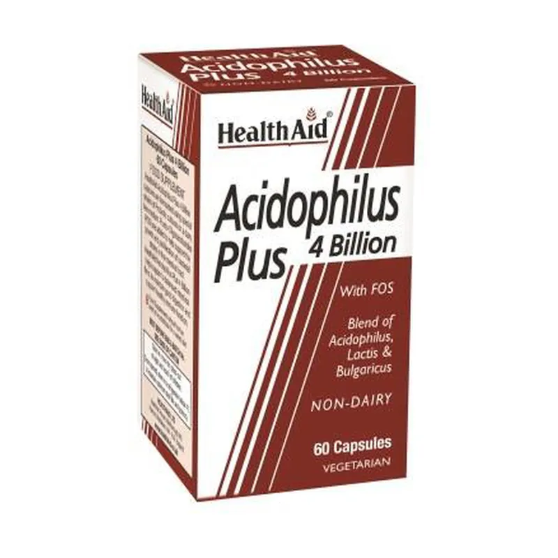 Acidophilus plus 4 billion 60 capsules Health Aid Place Order
