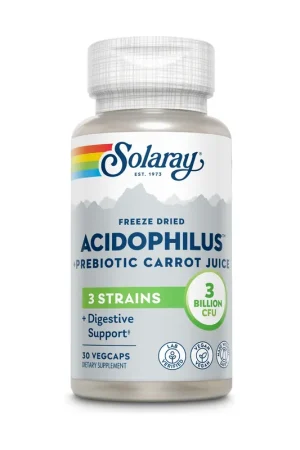 Acidophilus 30 vegetable capsules Solaray Discount