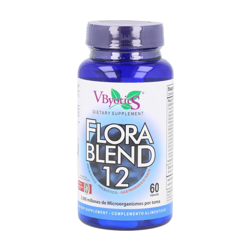Reduced Price Flora Blend 12 60 capsules Vbyotics